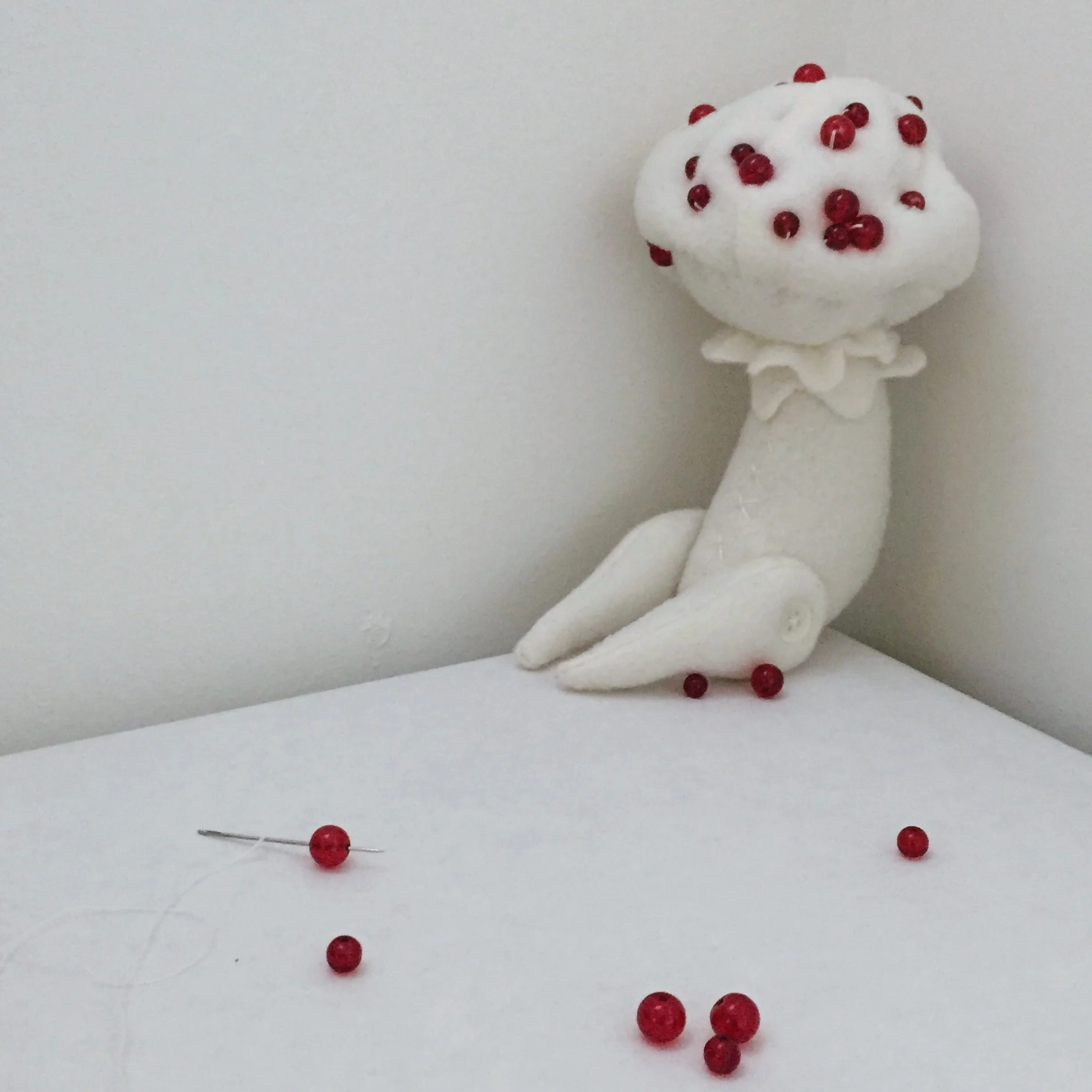 Soft sculpture detail