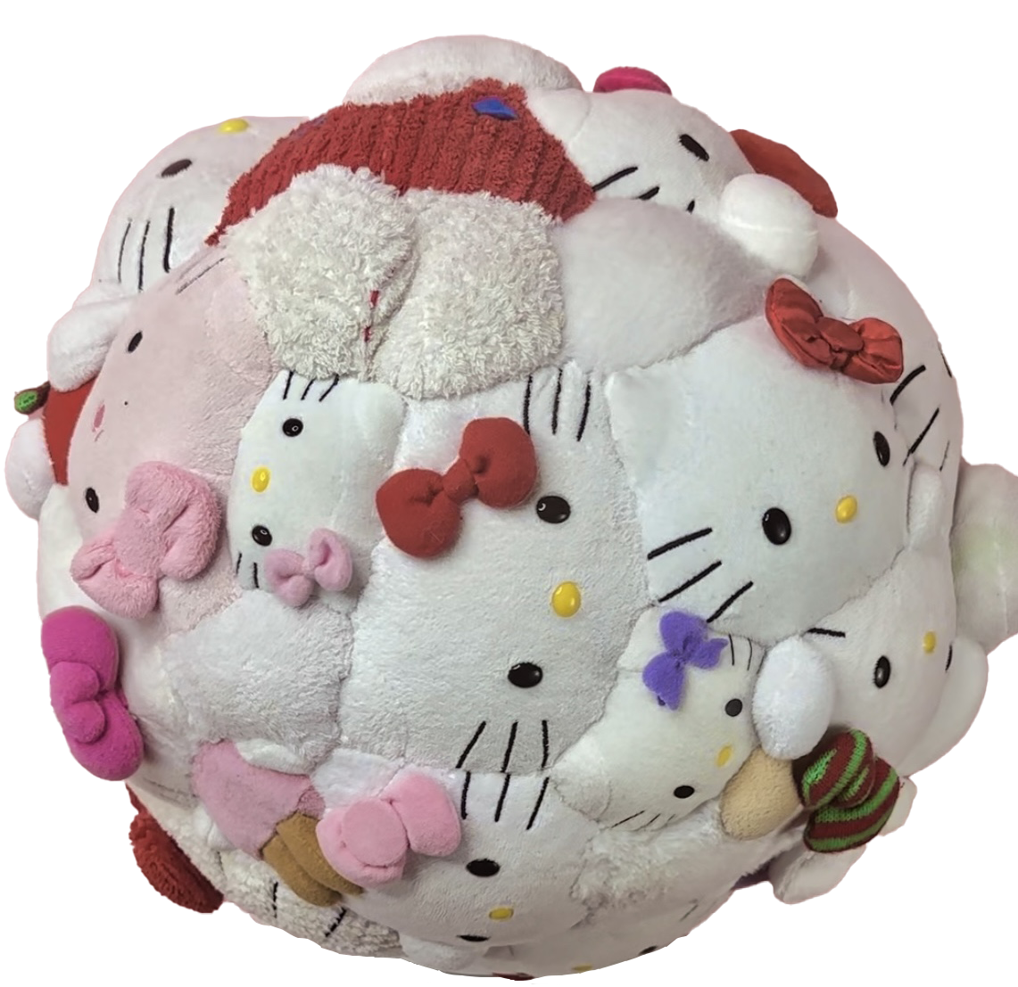Soft sculpture — Hello Kitty plush ball